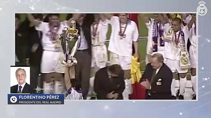 Declaración del Florentino Pérez por la muerte de Lorenzo Sanz