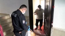 Aksaray’da yaşlı ve hastaların ihtiyaçlarını polis ekipleri karşıladı
