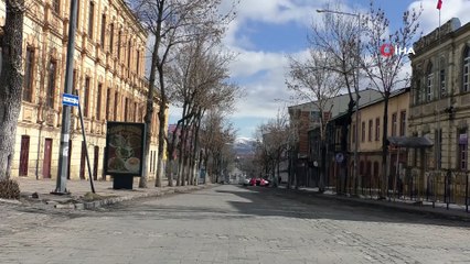 Karslılar “evde kal” çağrısına uydu