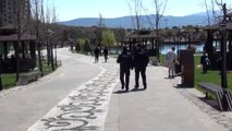 Kahramanmaraş'ta polis dışarı çıkan 65 yaş üstü vatandaşları uyardı