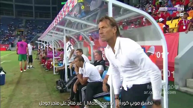 الشوط الثاني مباراة مصر و المغرب 1-0 ربع نهائي كاس افريقيا 2017
