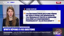 J'ai entendu parler d'une prime de 1000€ pour les soignants. Pourquoi n'y ai-je pas droit ?