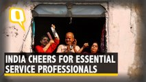 People Across India Cheer For Essential Service Professionals on PM Modi's Request