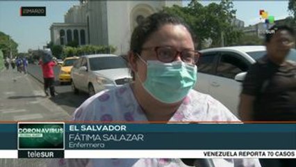 Salvadoreños instan a seguir medidas para combatir el COVID-19
