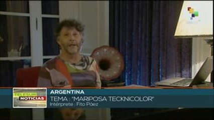 Fito Páez ofrece concierto en medio de la cuarentena social