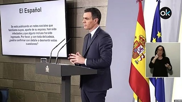 Sánchez confirma la exclusiva de OKDIARIO: Muchas familias de este país están sufriendo una situación semejante, gracias por el apoyo