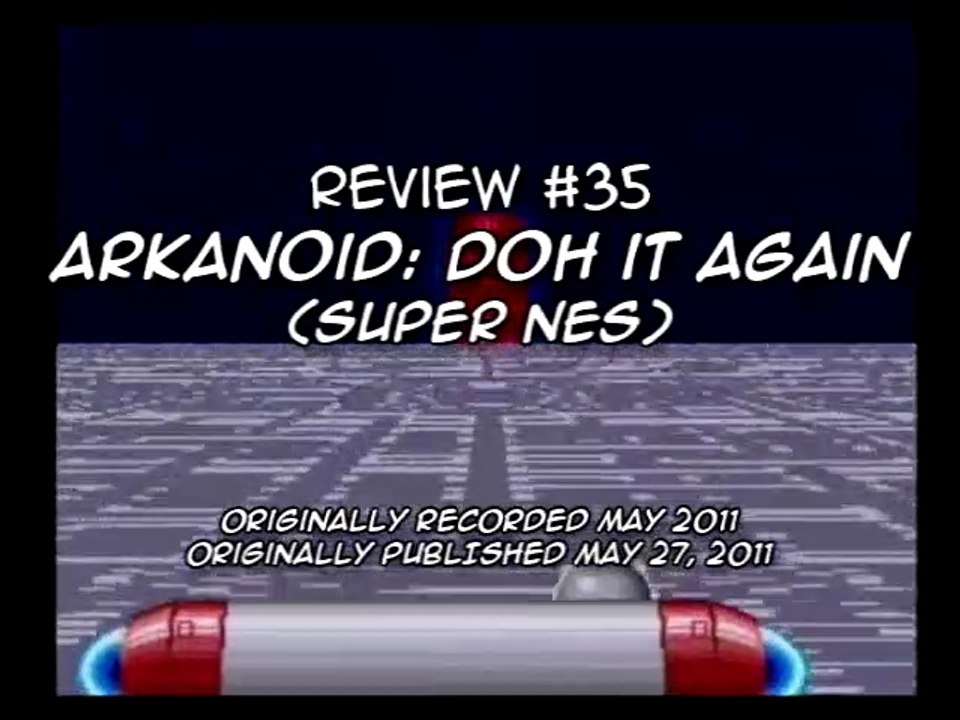 Review 35 - Arkanoid: Doh It Again (SNES)