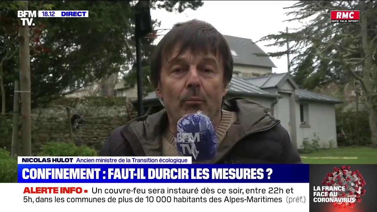 Nicolas Hulot: "Acceptons que le politique nous fixe des limites"