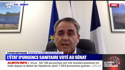 Xavier Bertrand: "Le confinement, ce n'est pas une option"
