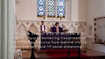 Kettering church live streams service from behind closed doors