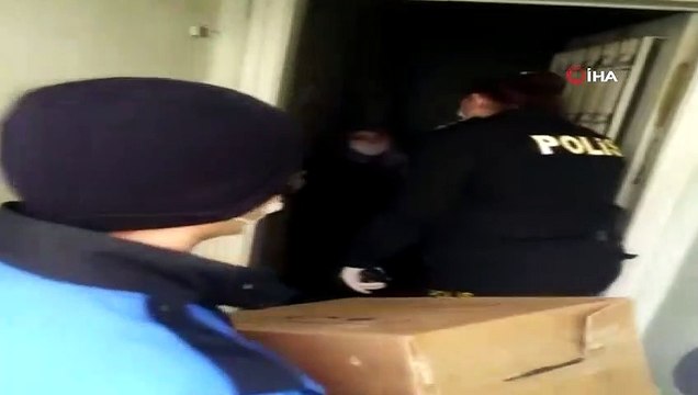 Kütahya'da yaşlıların ihtiyaçlarını polis karşılıyor