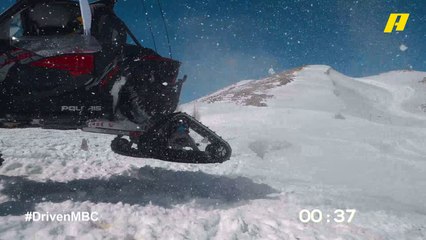 عبدو بسيارة UTV أمام عبد الله بسيارة ATV.. سباق جديد على الثلج
