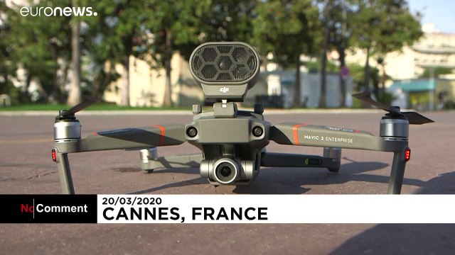 فرانسه در قرنطینه؛ پلیس برای کنترل تردد شهروندان پهپاد را به خدمت گرفت