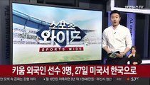 [프로야구] 키움 외국인 선수 3명, 27일 미국에서 한국으로