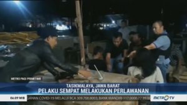 Polisi Gerebek Tempat Perjudian 'Adu Muncang' di Tasikmalaya