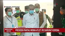 Presiden Joko Widodo Pantau Wisma Atlet yang Dijadikan RS Darurat Khusus Corona