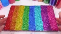 Glitter Mixing Slime Learn Colors Clay Mix Surprise Eggs Toys For Kids