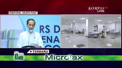 FULL: Tinjauan Presiden Joko Widodo di RS Darurat Khusus Corona