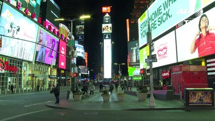US streets empty as businesses shut over coronavirus