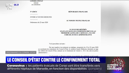 Coronavirus: pourquoi le Conseil d'État s'est-il opposé au confinement total ?