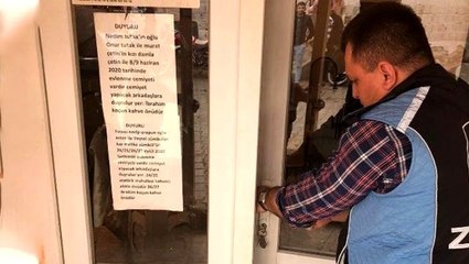 Yasağa rağmen açık olan 2 dükkan fark edildi; soruşturma başlatıldı, mekanlar mühürlendi, para cezası verildi
