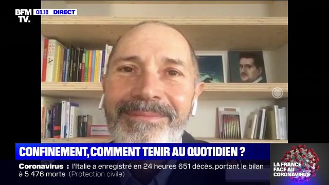 Le médecin psychiatre Christophe André donne ses conseils pour gérer la peur du coronavirus