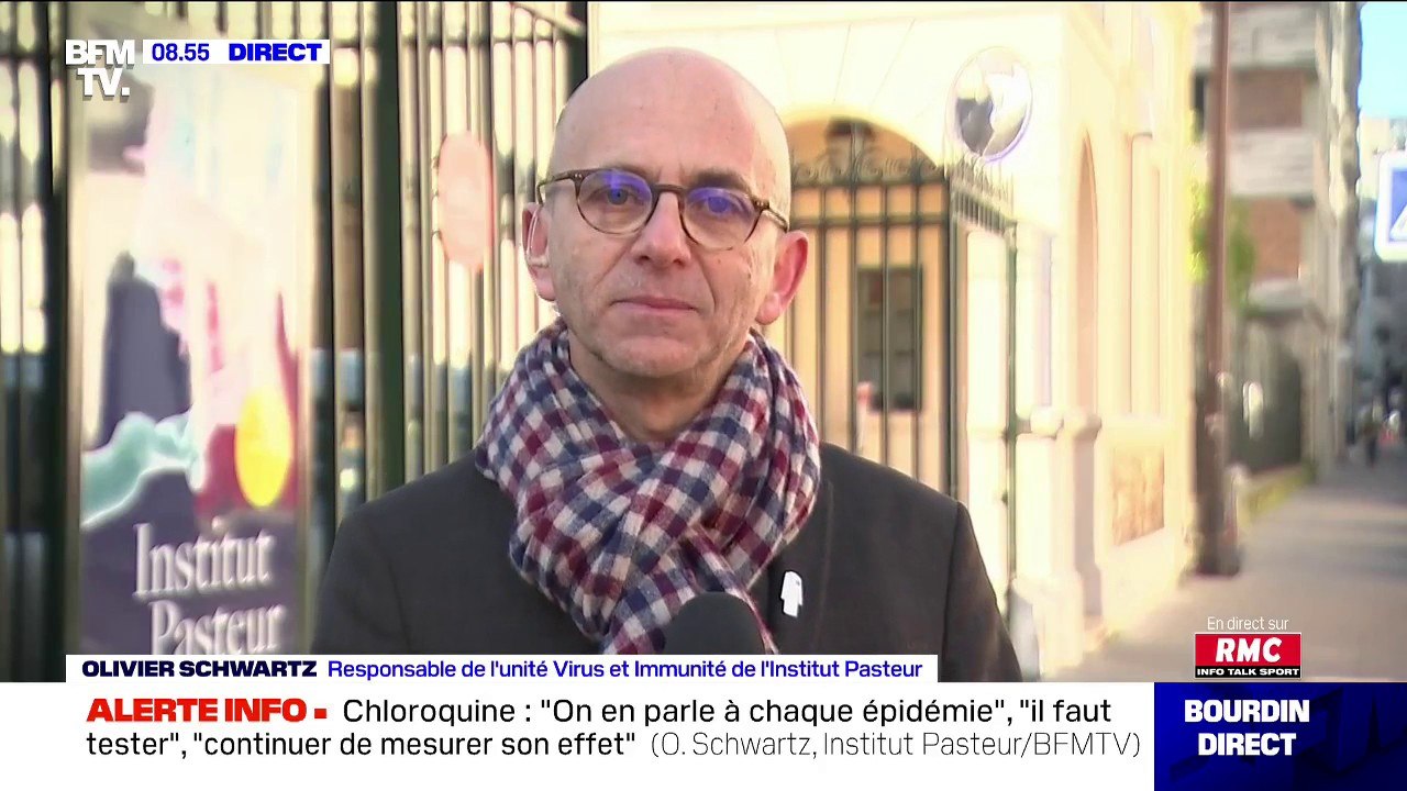 Coronavirus: "Les premiers candidats vaccins sont prêts et sont en cours de test", explique le Pr Olivier Schwartz de l'Institut Pasteur