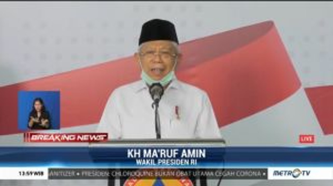 Wapres Minta MUI Keluarkan Fatwa Mudahkan Ibadah Tim Medis