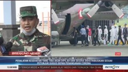TNI AU Siap Ditugaskan Angkut Bantuan Alat Kesehatan