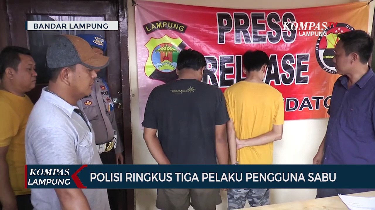 Asik Konsumsi Narkoba Jenis Sabu, Tiga Pelaku Diringkus Polisi