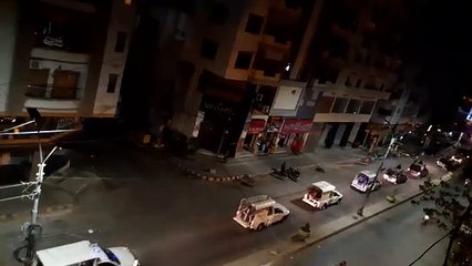 Rangers & Police Patroling in Karachi during Lock Down