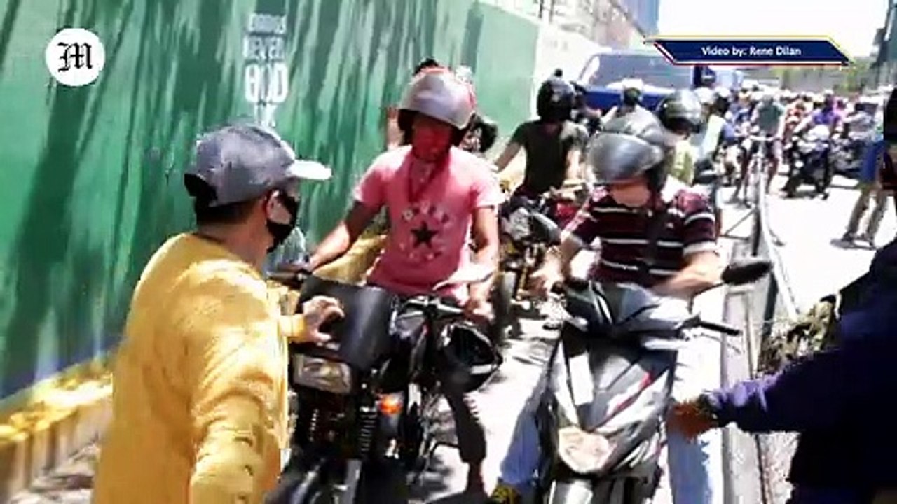 WATCH: Baseco checkpoint