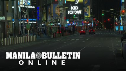 Manhattan streets empty as "New York on Pause" order comes into effect