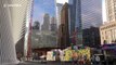 World Trade Center deserted as New York City goes into coronavirus lockdown