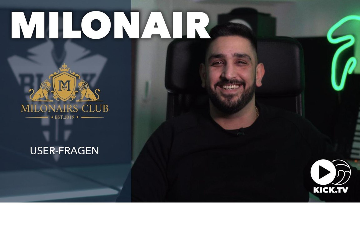 Probetraining beim Milonairs Club? Rapper Milonair beantwortet eure Fragen