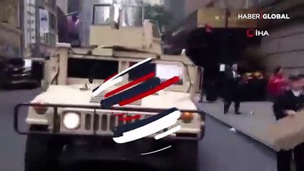 ABD Ordusu New York'ta sokağa indi