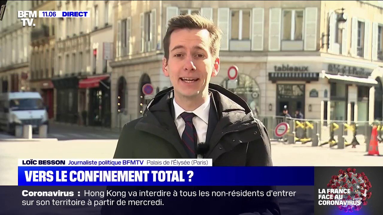 Un nouvel avis du conseil scientifique sur le confinement "pas à l'ordre du jour" selon l'Elysée