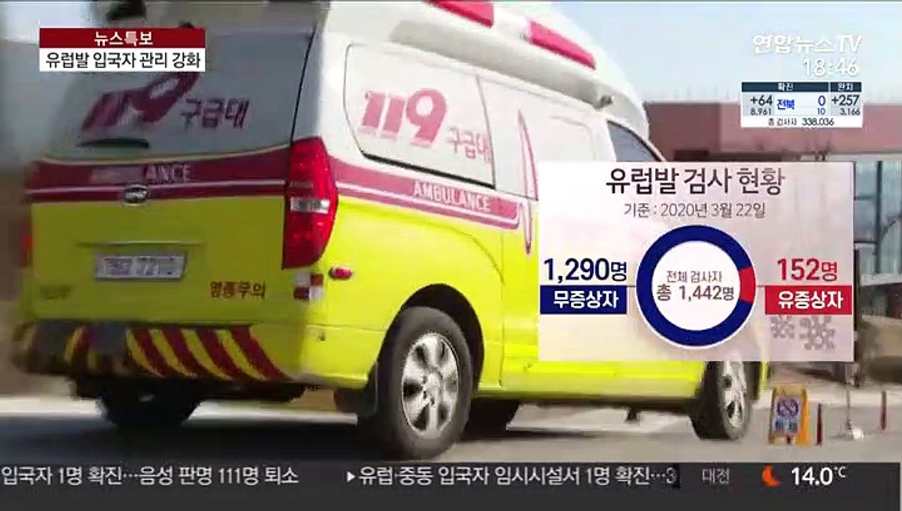 증상 없어도 격리…유럽발 입국자 검역 강화