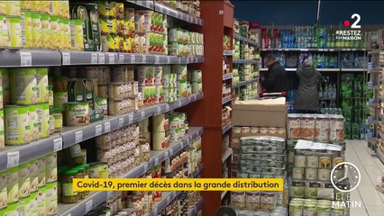 Coronavirus : un premier décès dans la grande distribution