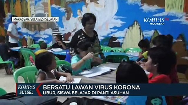 Libur Korona Siswa Belajar Di Panti Asuhan