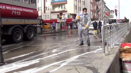 Emekliler kenti Kırıkkale 24 saat dezenfekte ediliyor