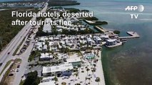 Florida hotels deserted after islands' shutdown