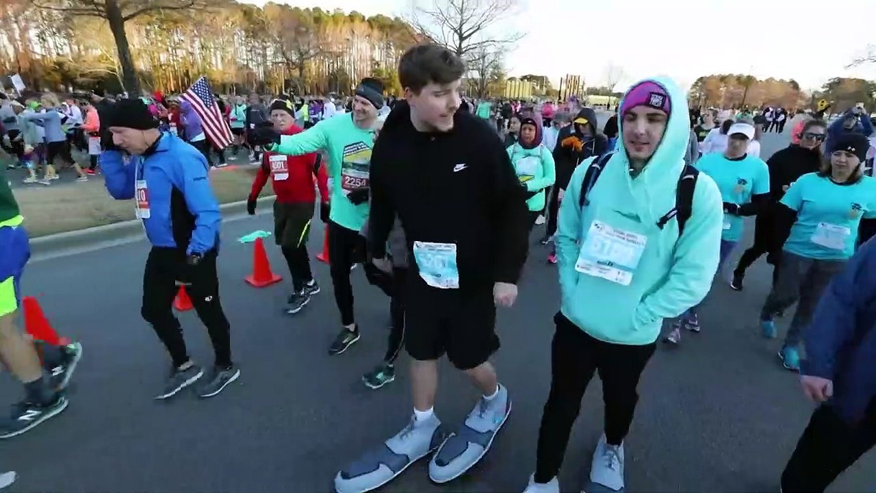 I Ran A Marathon In The World's Largest Shoes