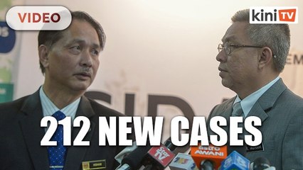 New record: 212 new Covid-19 cases