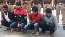 आगरा: गाड़ी के पार्ट्स चुराकर बेचने वाले चार शातिर गिरफ्तार