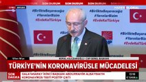 CHP lideri Kılıçdaroğlu'dan 13 maddelik koronavirüs önerisi: Hep birlikte yeneceğiz