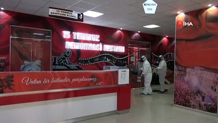 CÜ’de dezenfekte çalışmaları