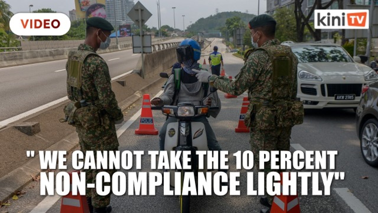 Up to 3 million people not complying with MCO