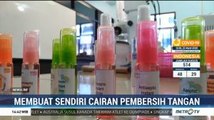 Makin Langka, Siswi SMK di Lamongan Buat Cairan Pembersih Tangan