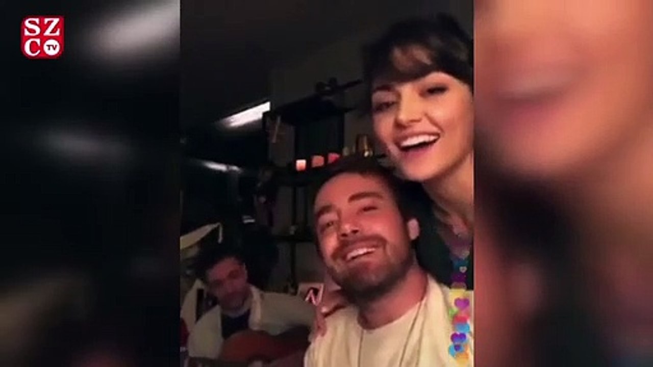 Murat Dalkılıç söyledi, Hande Erçel eşlik etti